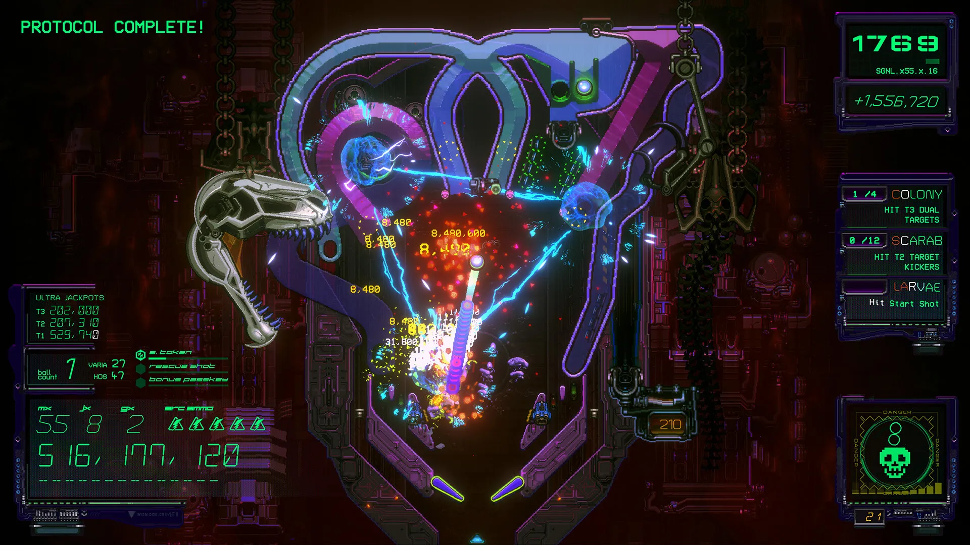 XENOTILT: HOSTILE PINBALL ACTION: скриншот 4