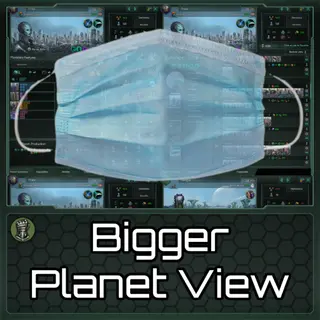 Bigger Planet View - Building Box Dirty Fix
