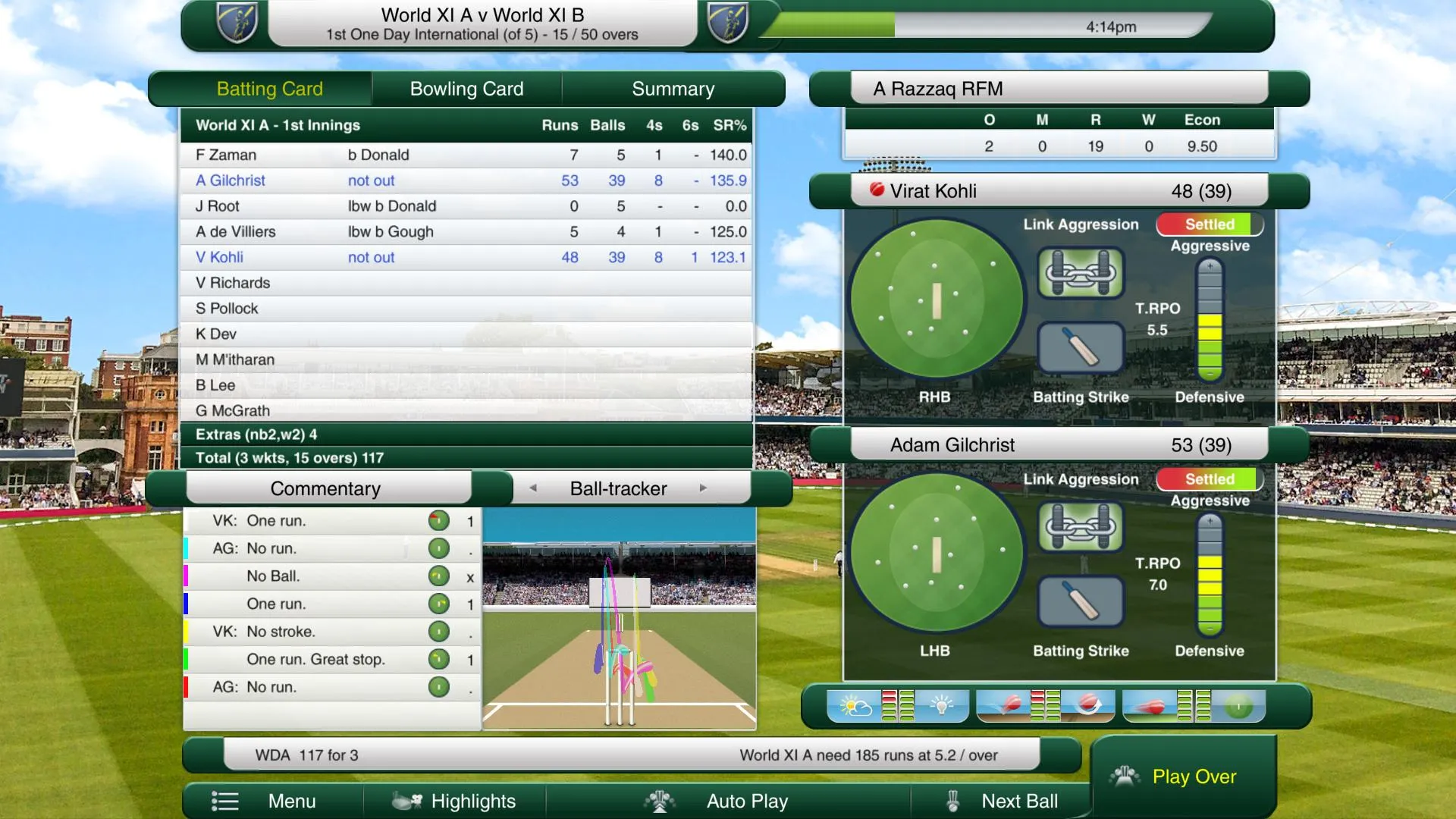 Cricket Captain 2019: скриншот 6