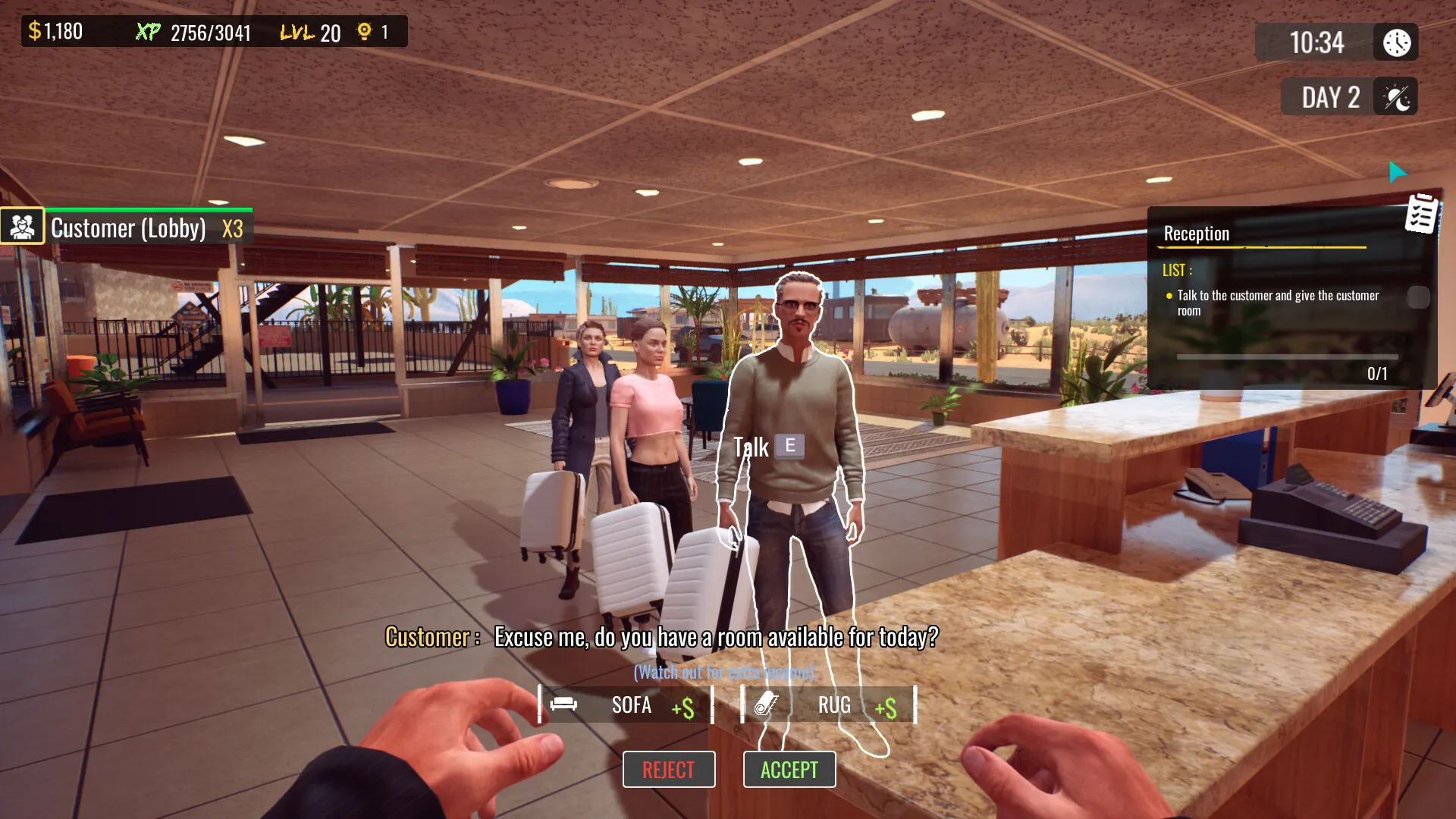 Sunset Motel: скриншот 4