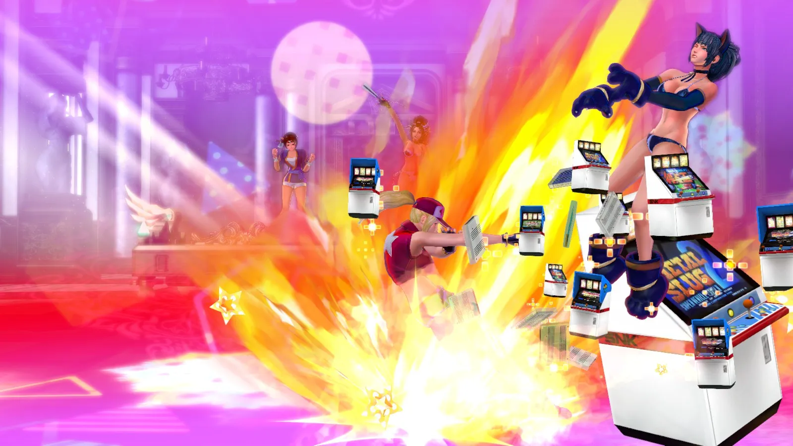 SNK HEROINES Tag Team Frenzy: скриншот 1