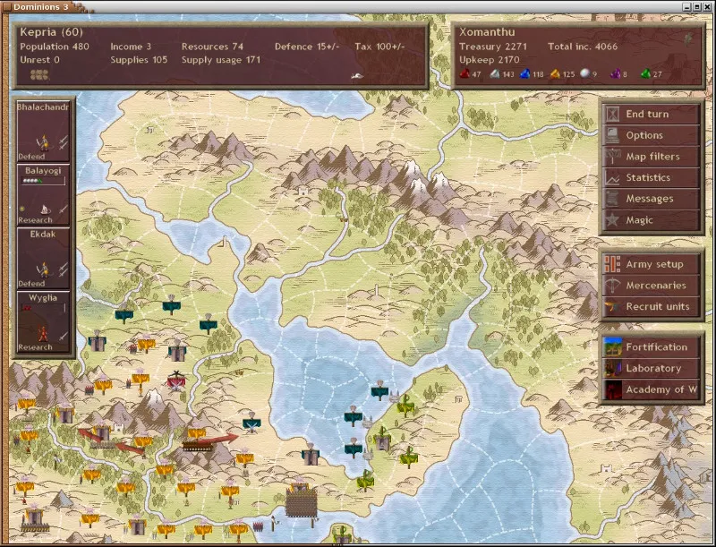 Dominions 3: The Awakening: скриншот 2