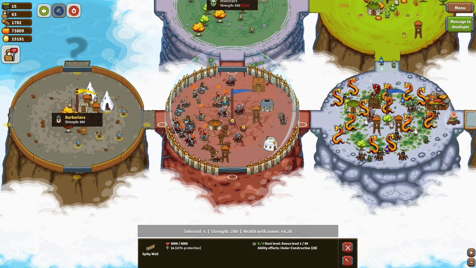 Circle Empires Rivals: скриншот 1