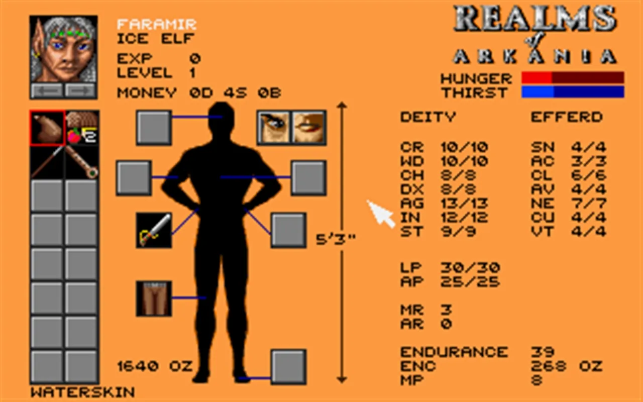 Realms of Arkania 1 - Blade of Destiny Classic: скриншот 8