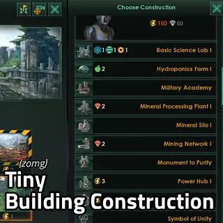 Tiny Building Constructions