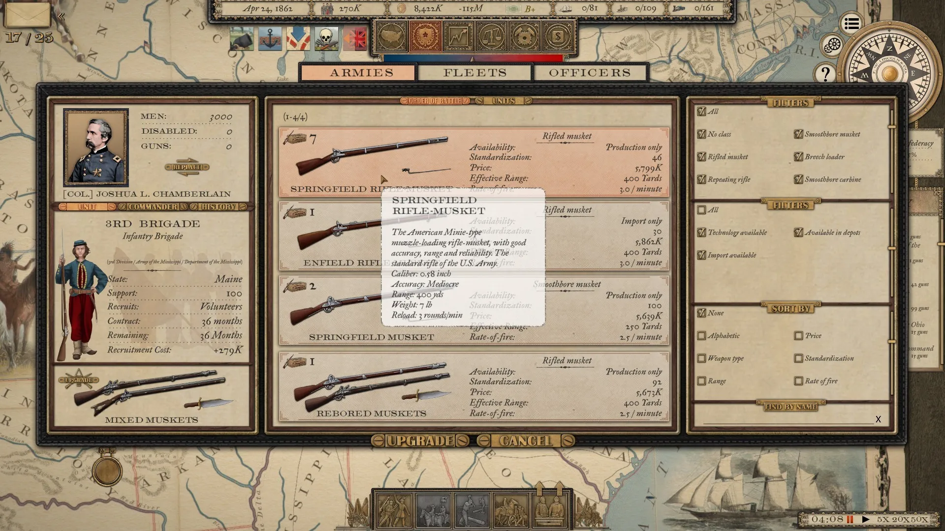 Grand Tactician: The Civil War (1861-1865): скриншот 7