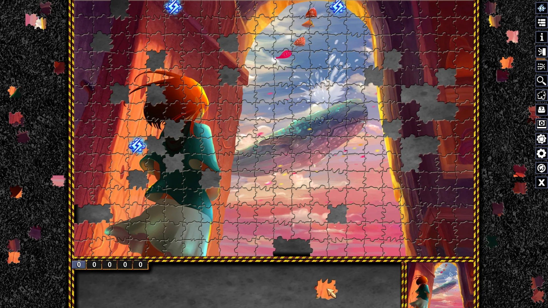 Pixel Puzzles Illustrations & Anime Jigsaw Puzzles: скриншот 1