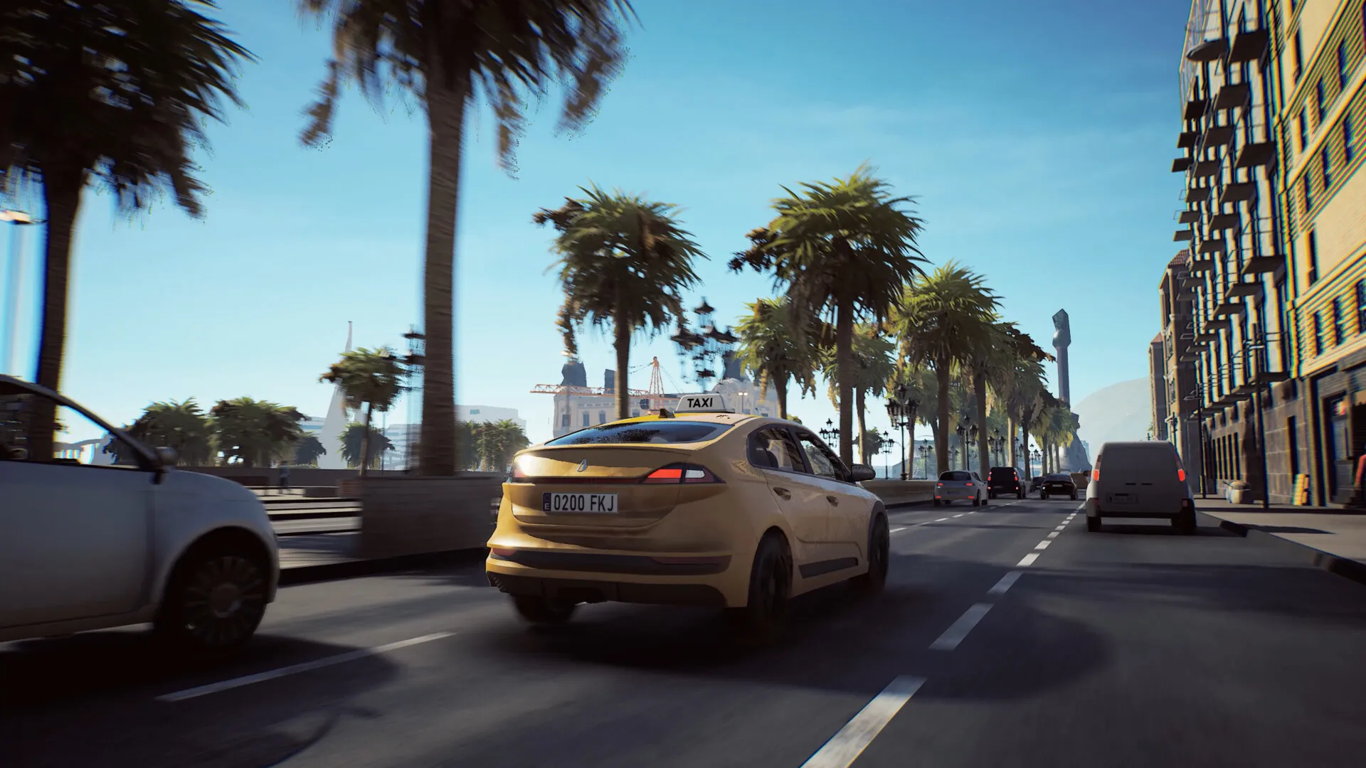Taxi Life: A City Driving Simulator: скриншот 4