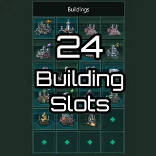 24 Building Slots