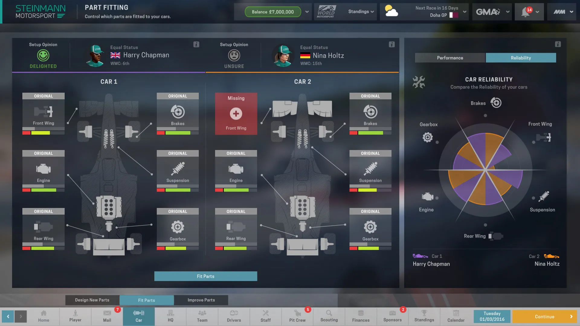 Motorsport Manager: скриншот 5