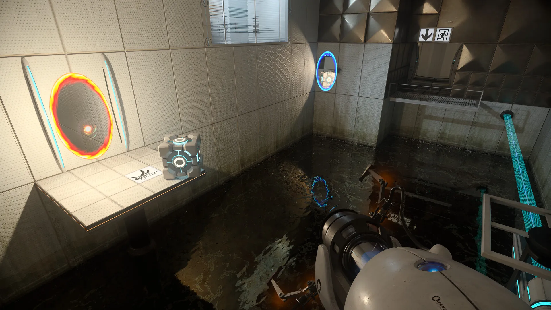 Portal with RTX: скриншот 5