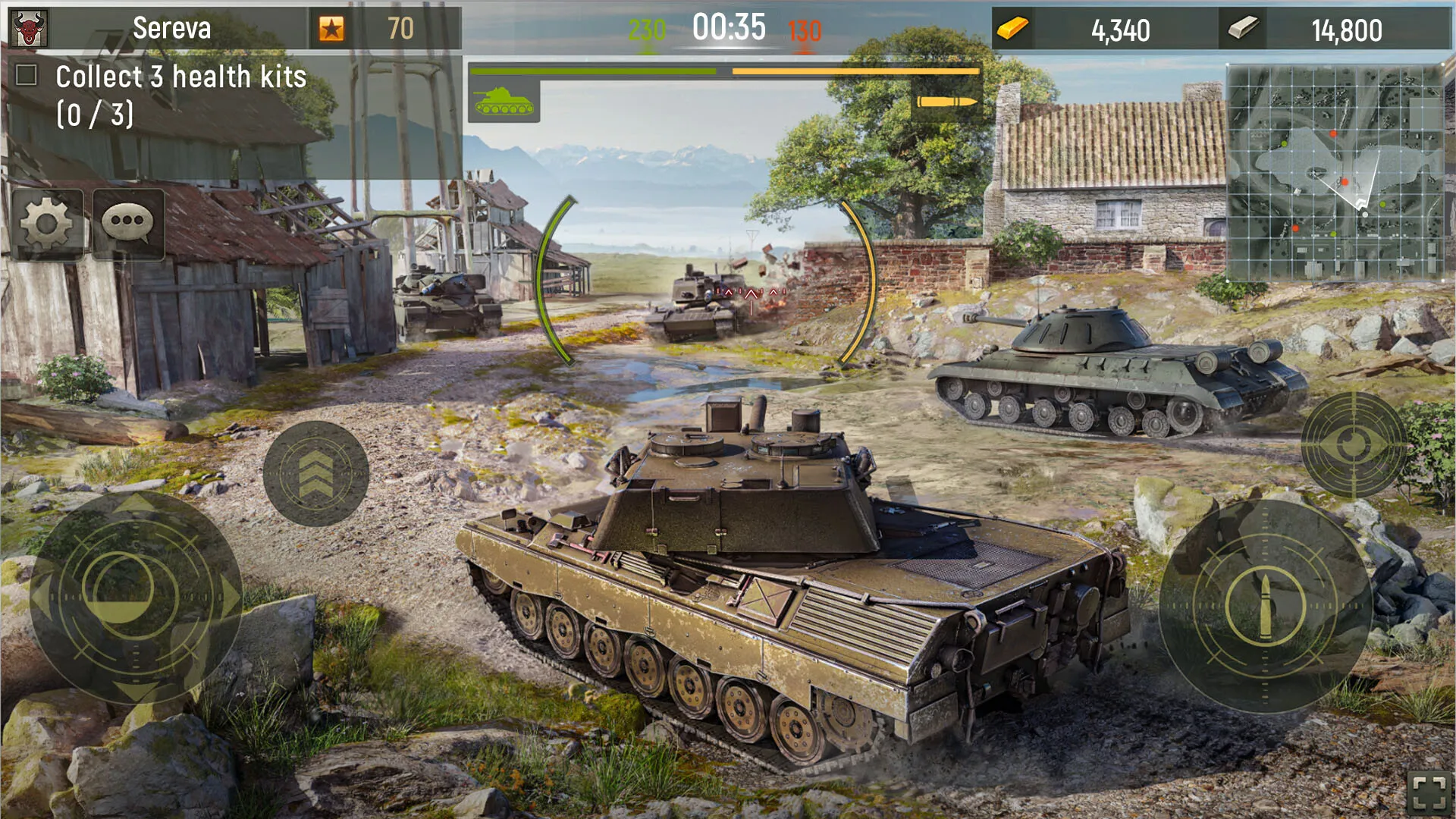 Grand Tanks: WW2 Танки по сети: скриншот 3