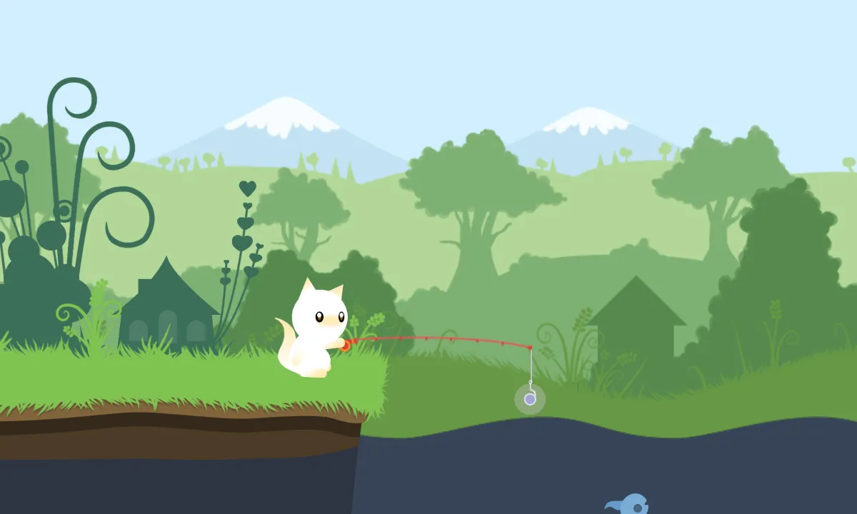 Cat Goes Fishing: скриншот 1