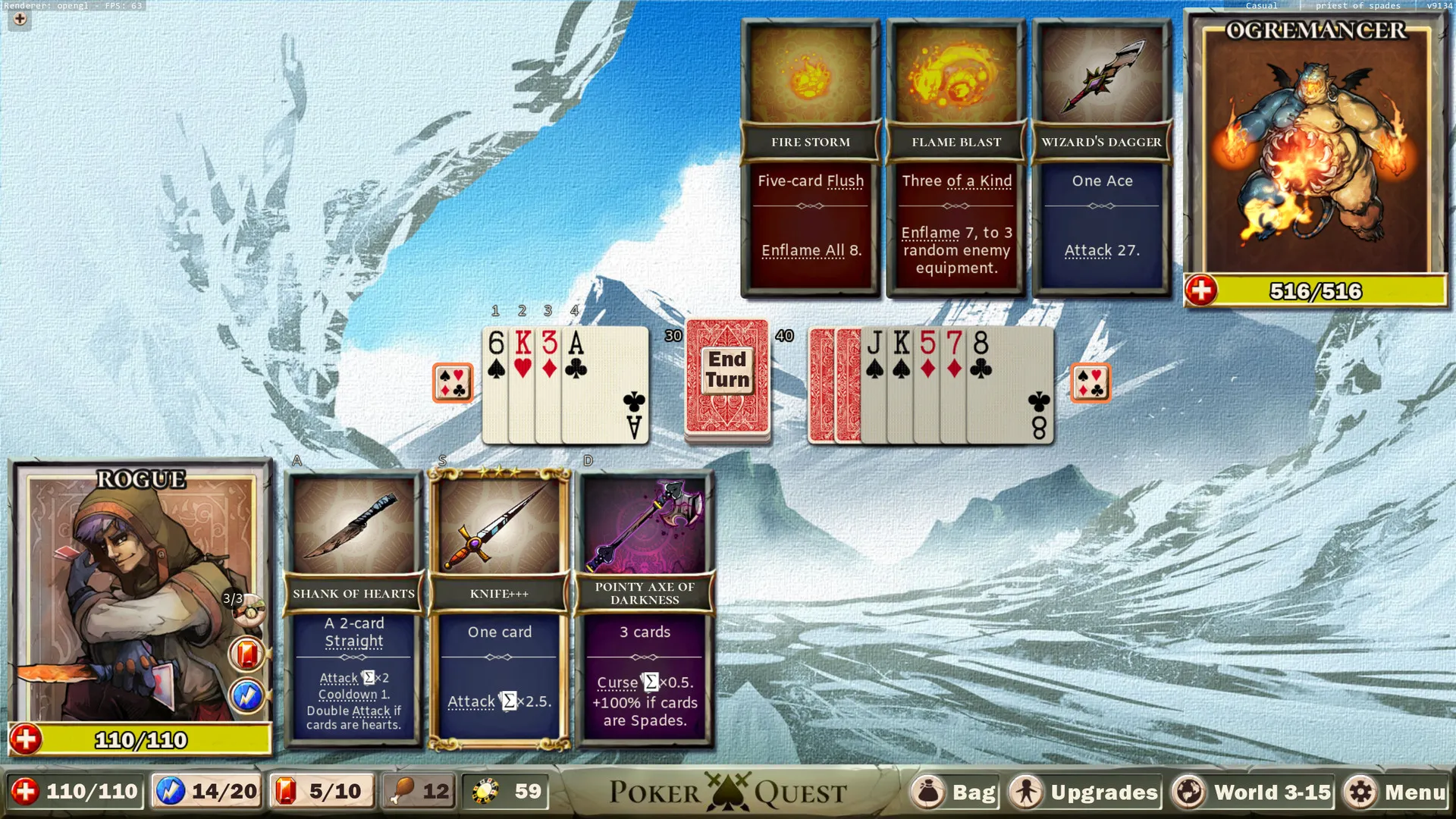 Poker Quest: Swords and Spades: скриншот 5