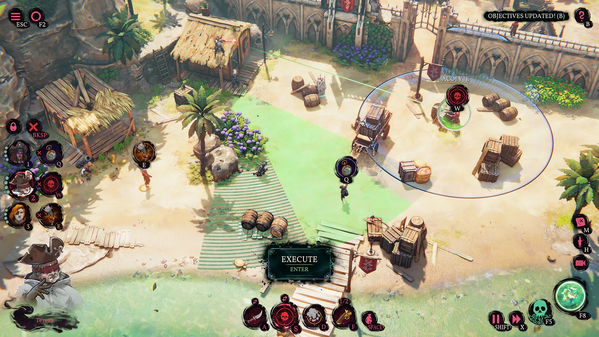 Shadow Gambit: The Cursed Crew: скриншот 4