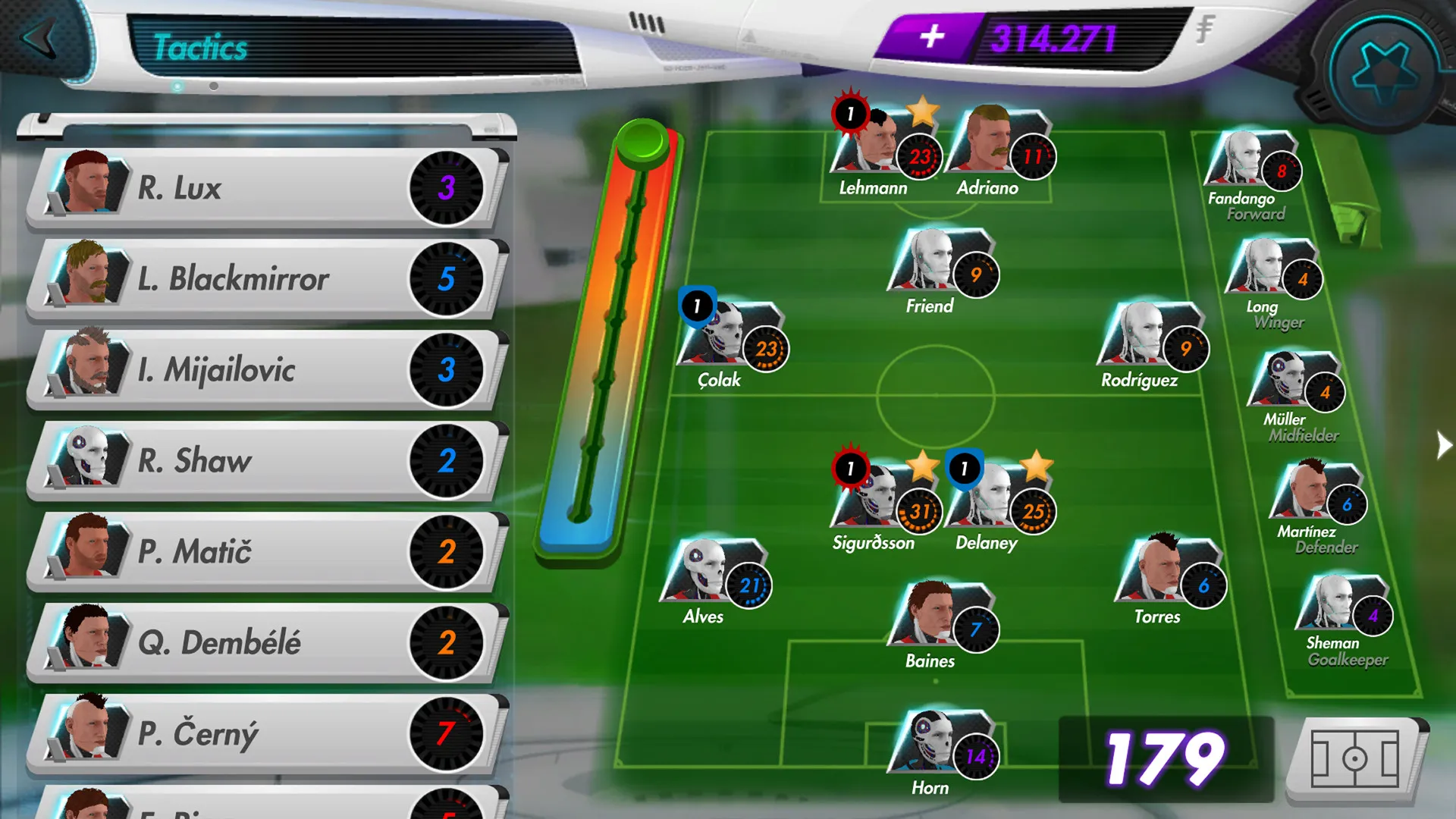 Futuball - Future Football Manager Game: скриншот 1