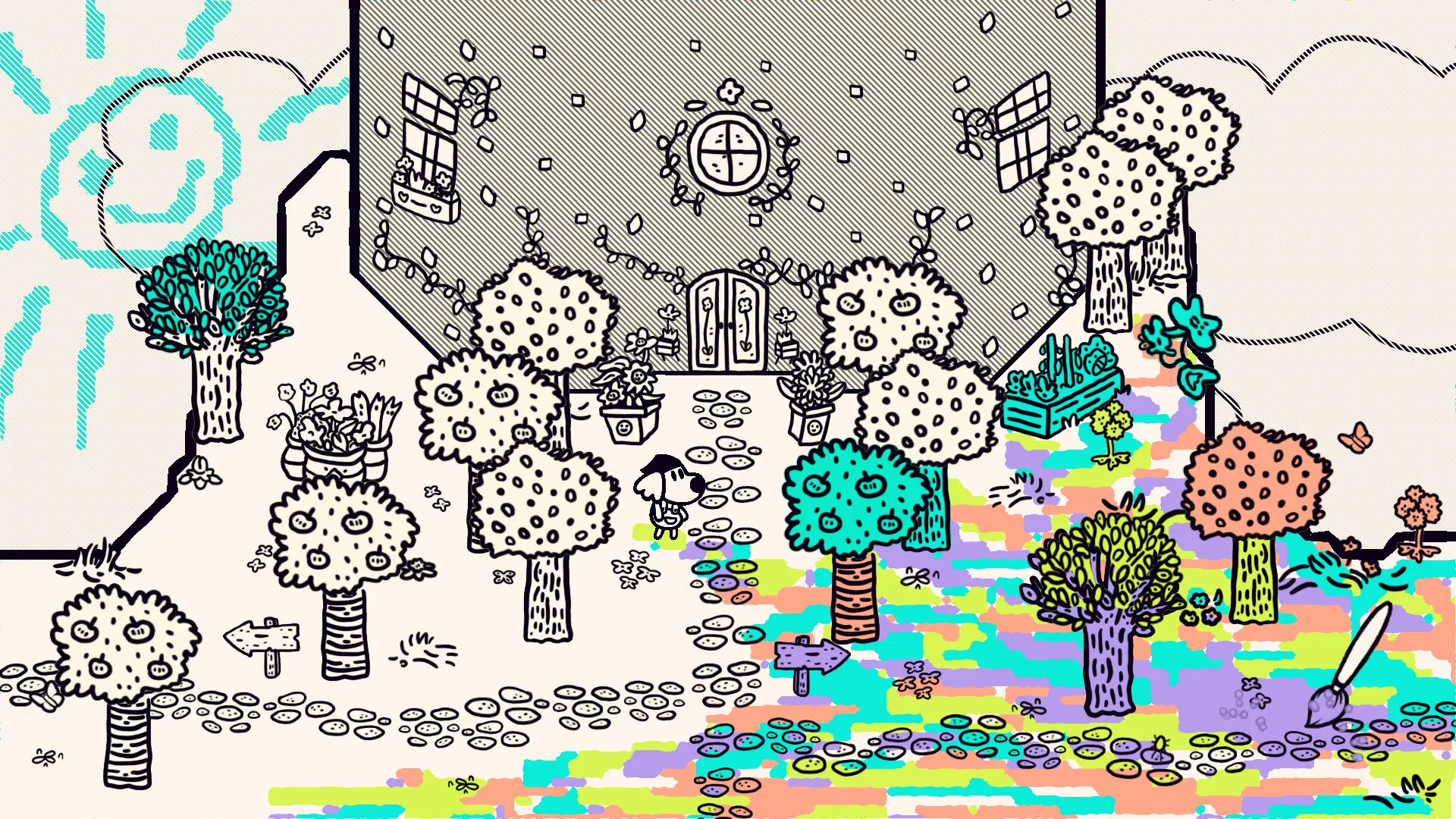 Chicory: A Colorful Tale: скриншот 1