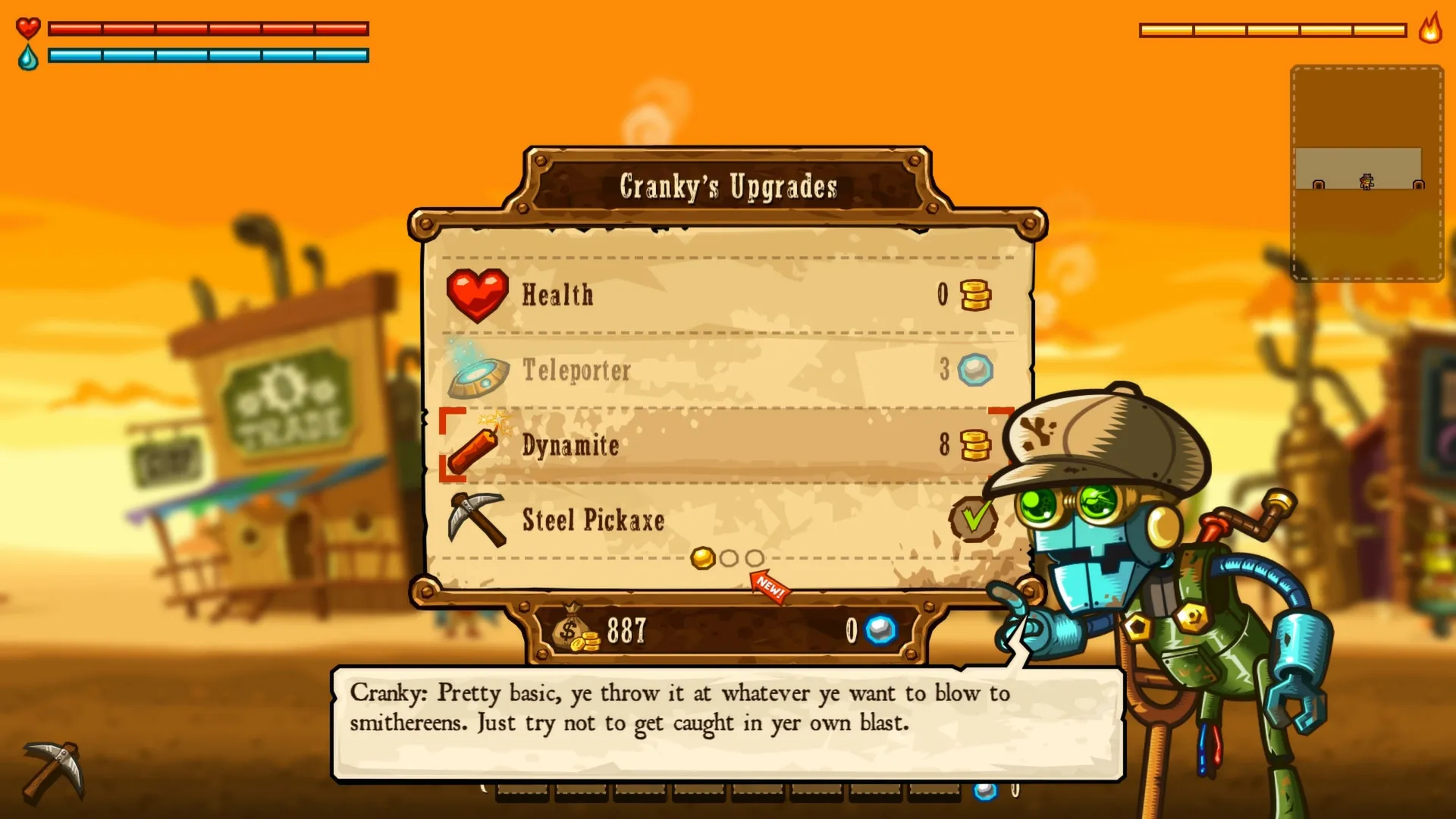 SteamWorld Dig: скриншот 5