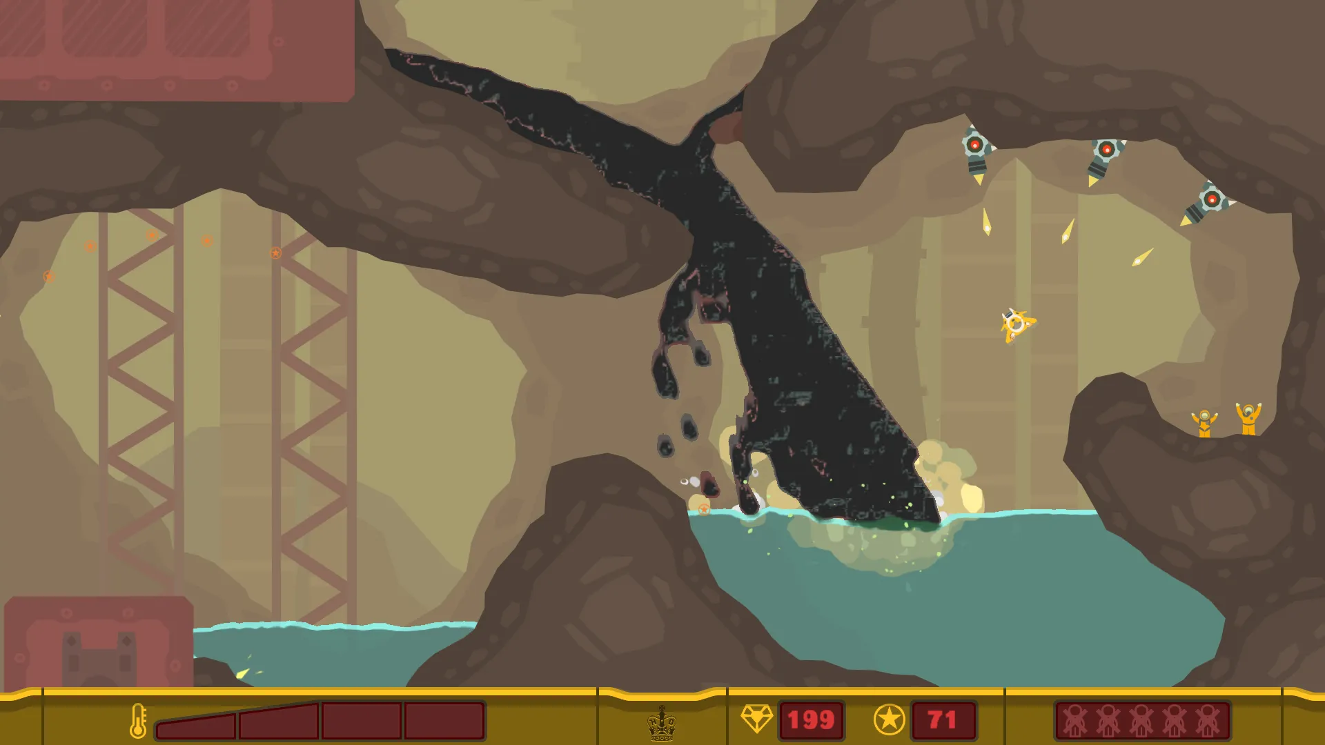 PixelJunk™ Shooter: скриншот 8