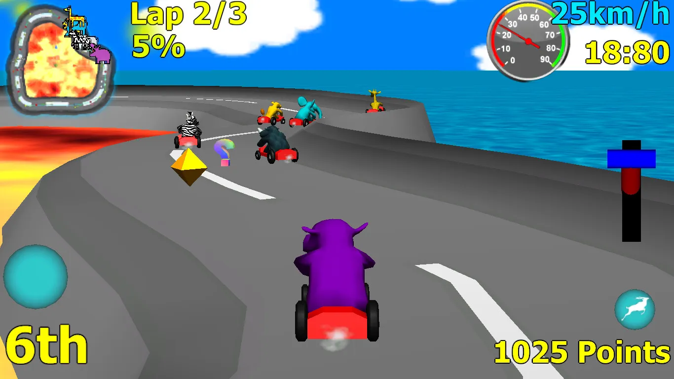 Wild Animal Racing: скриншот 3