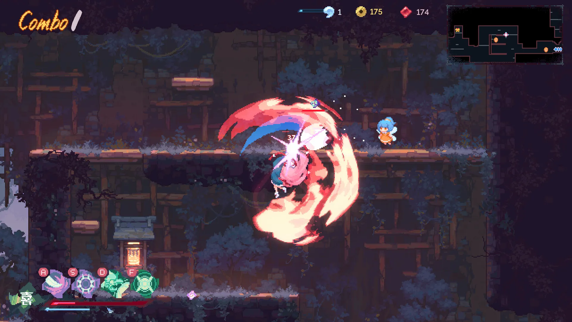 东方华心传Touhou Blooming Soul: скриншот 3