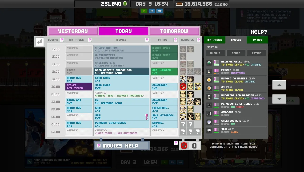 Empire TV Tycoon: скриншот 2