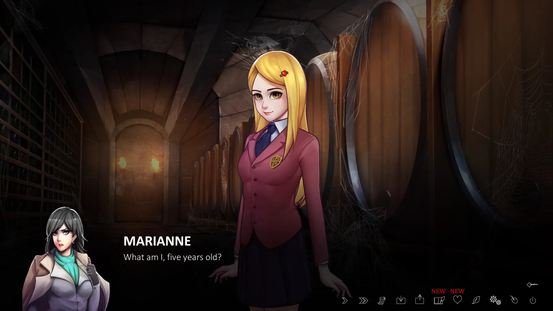 The Letter - Horror Visual Novel: скриншот 7