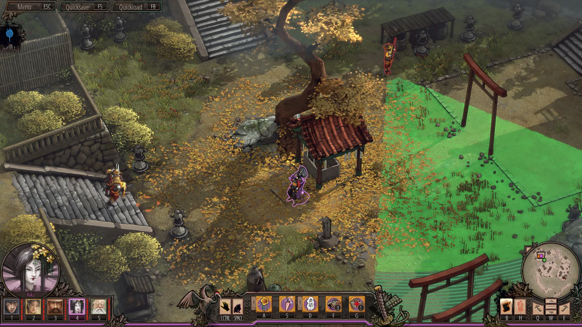 Shadow Tactics: Aiko's Choice: скриншот 7