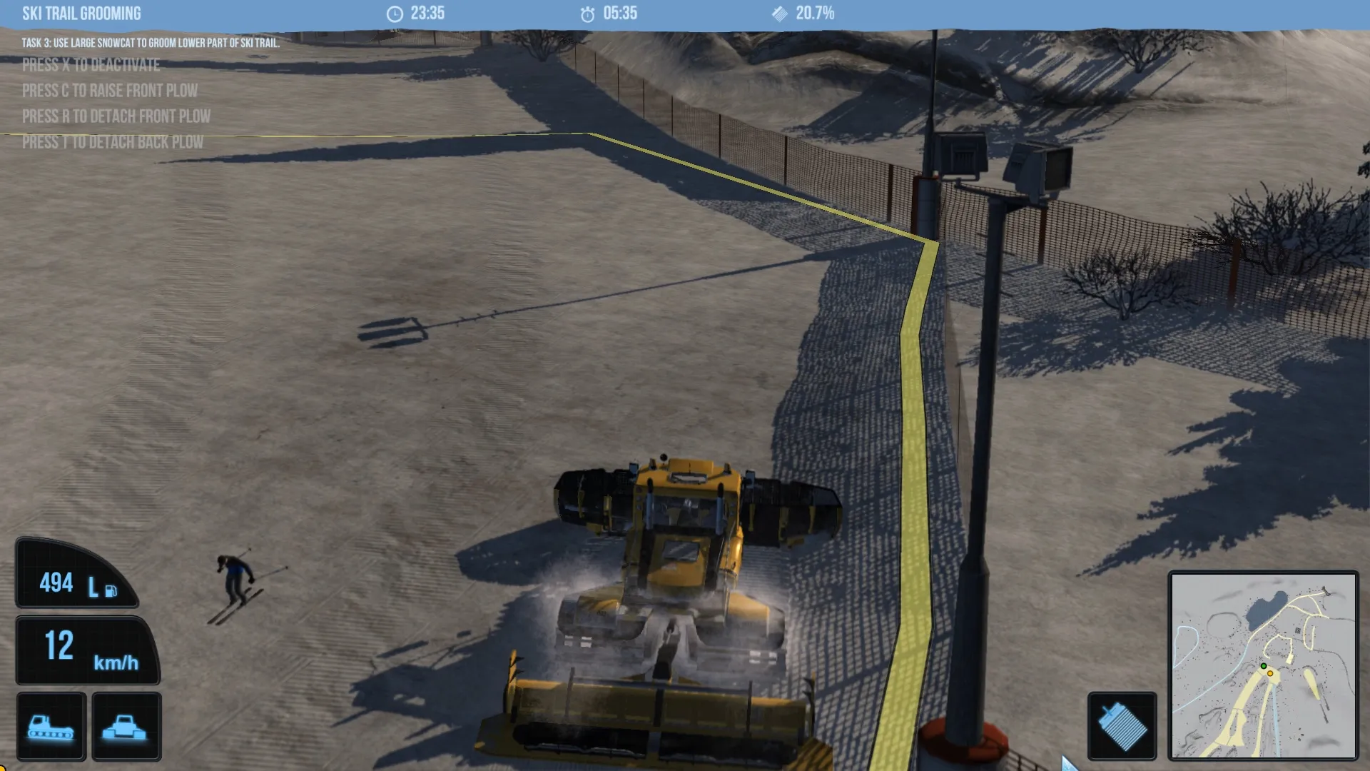 Snowcat Simulator: скриншот 8