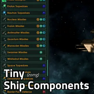 Tiny Ship Components