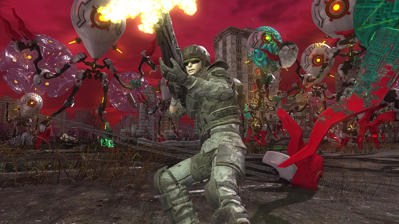 EARTH DEFENSE FORCE 6: скриншот 5
