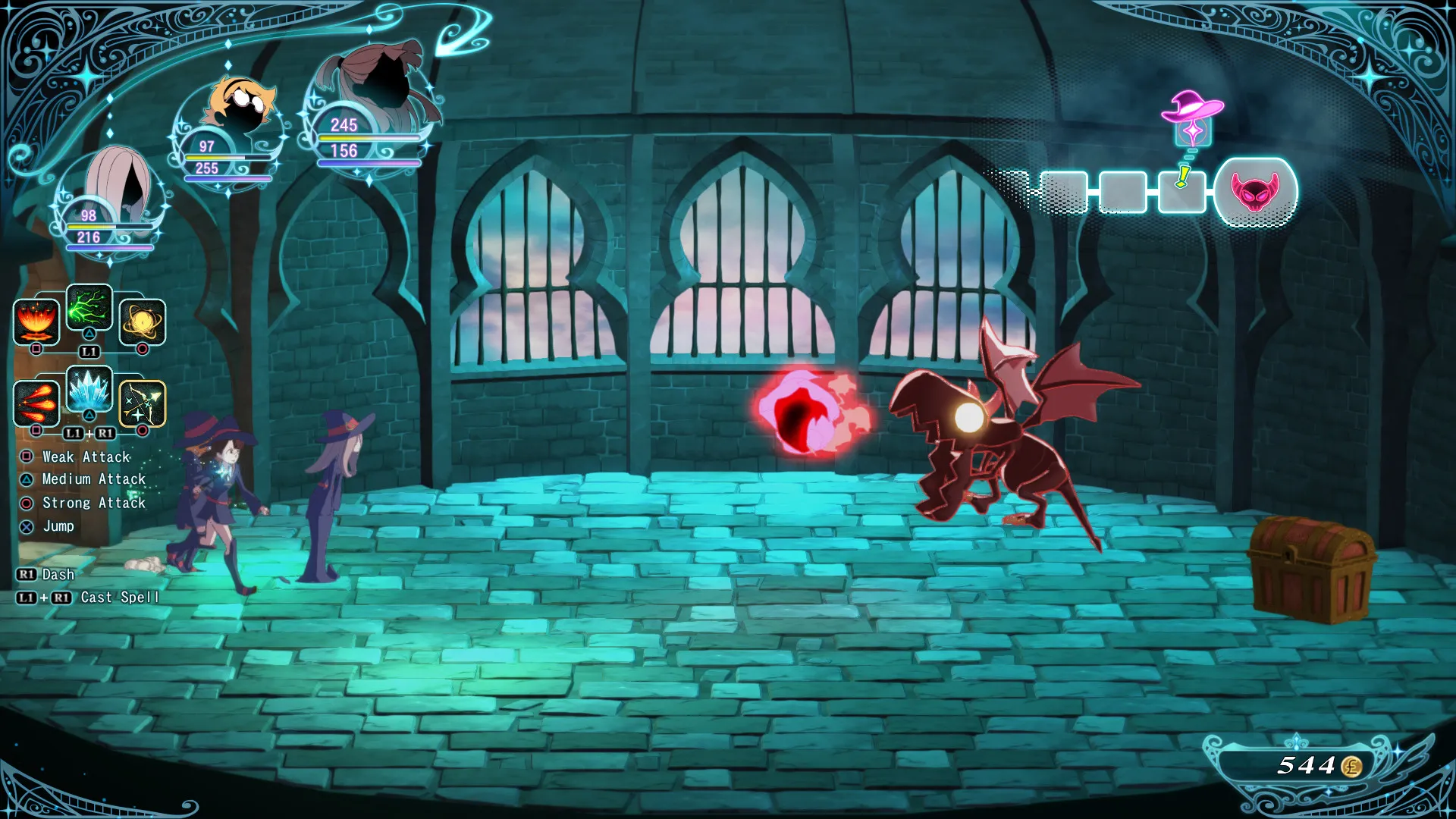 Little Witch Academia: Chamber of Time: скриншот 3