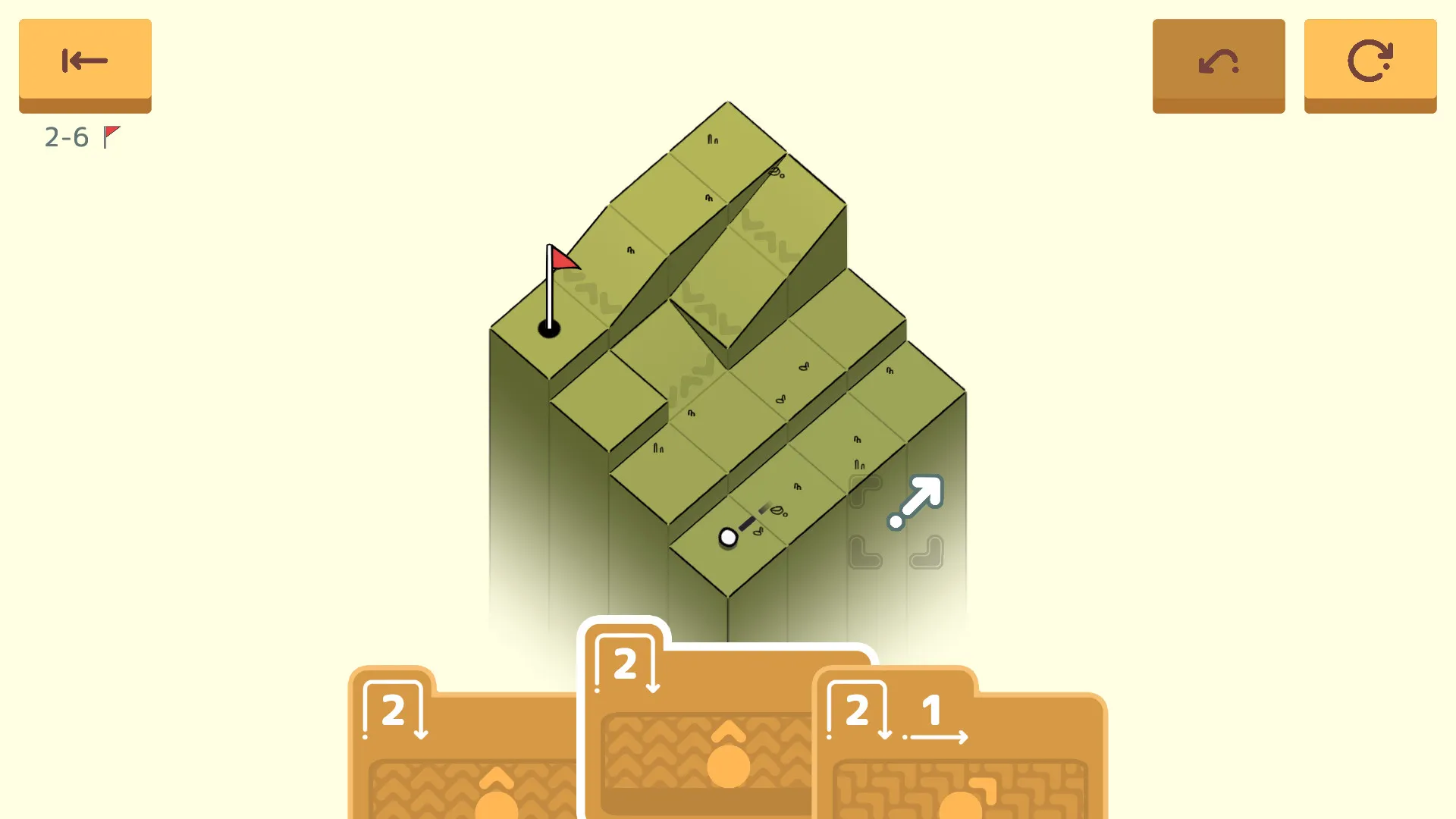 Golf Peaks: скриншот 2