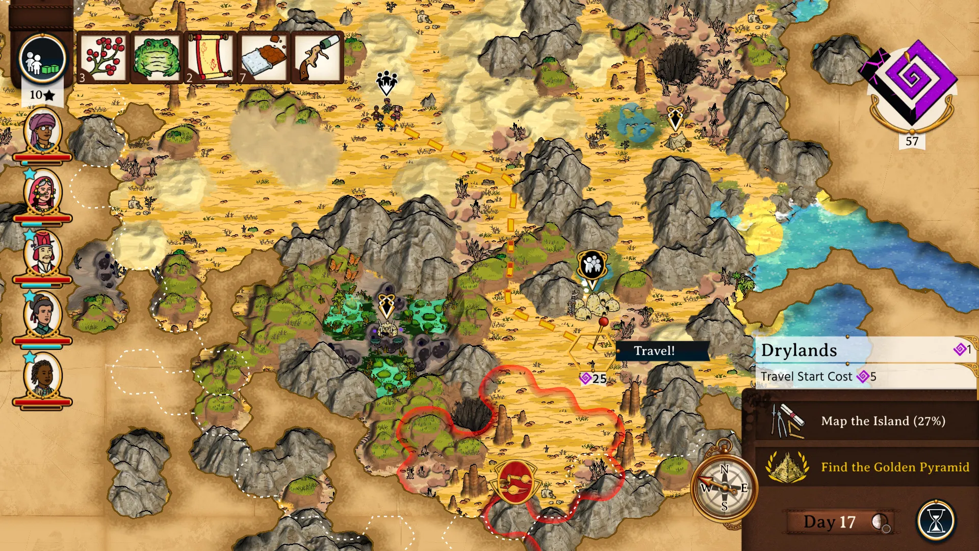 Curious Expedition 2: скриншот 3