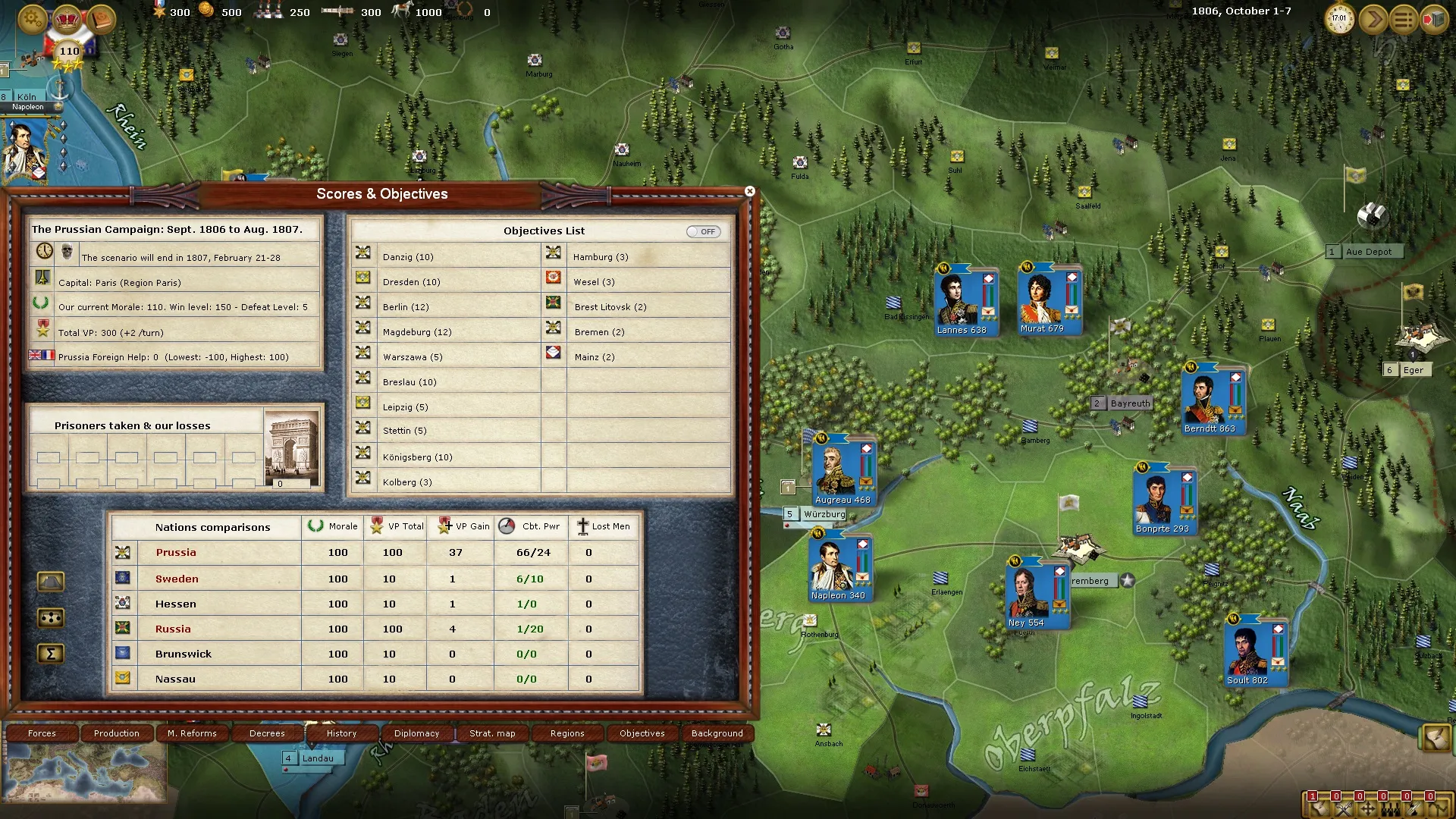 Wars of Napoleon: скриншот 4