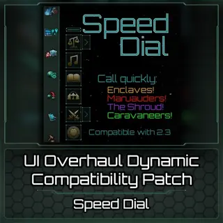 UI Overhaul Dynamic - SpeedDial