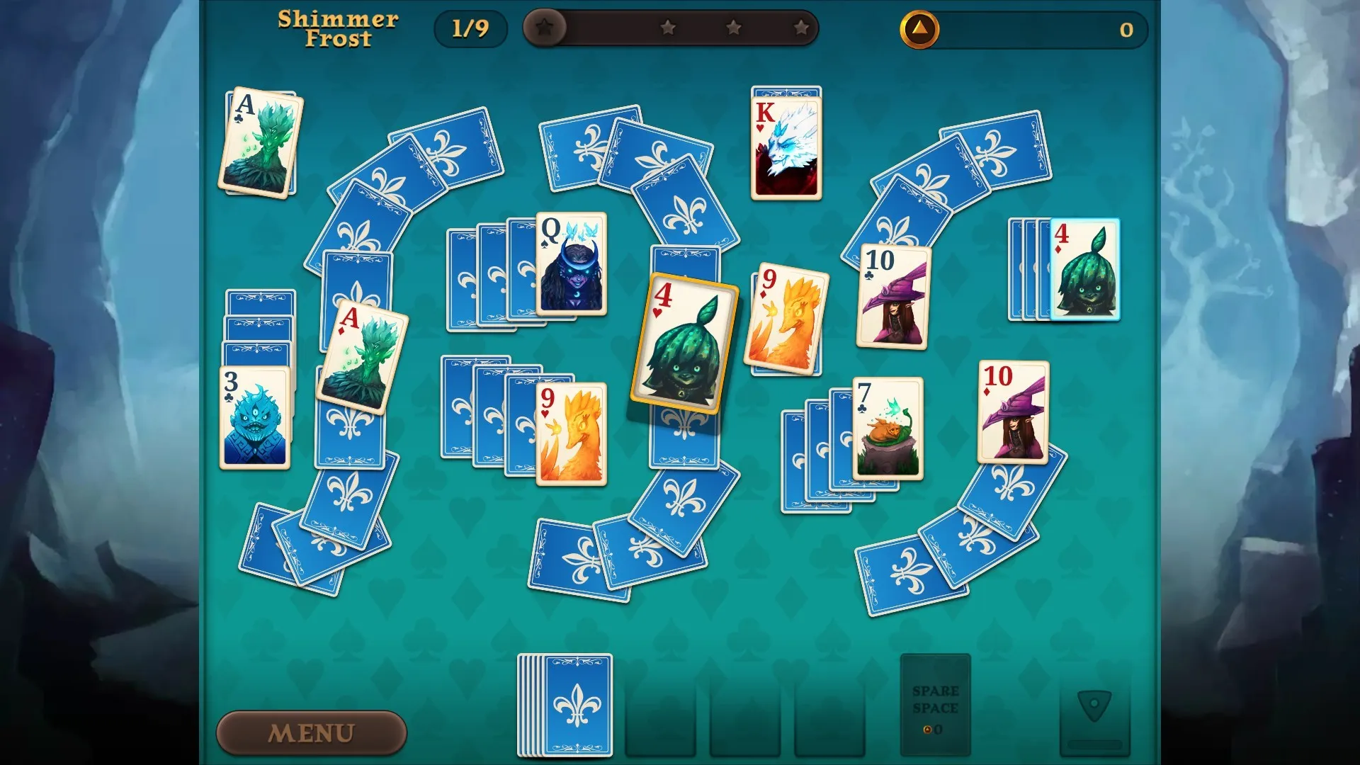 Faerie Solitaire Harvest: скриншот 1