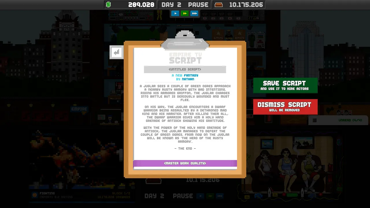 Empire TV Tycoon: скриншот 5