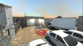 House with sewage