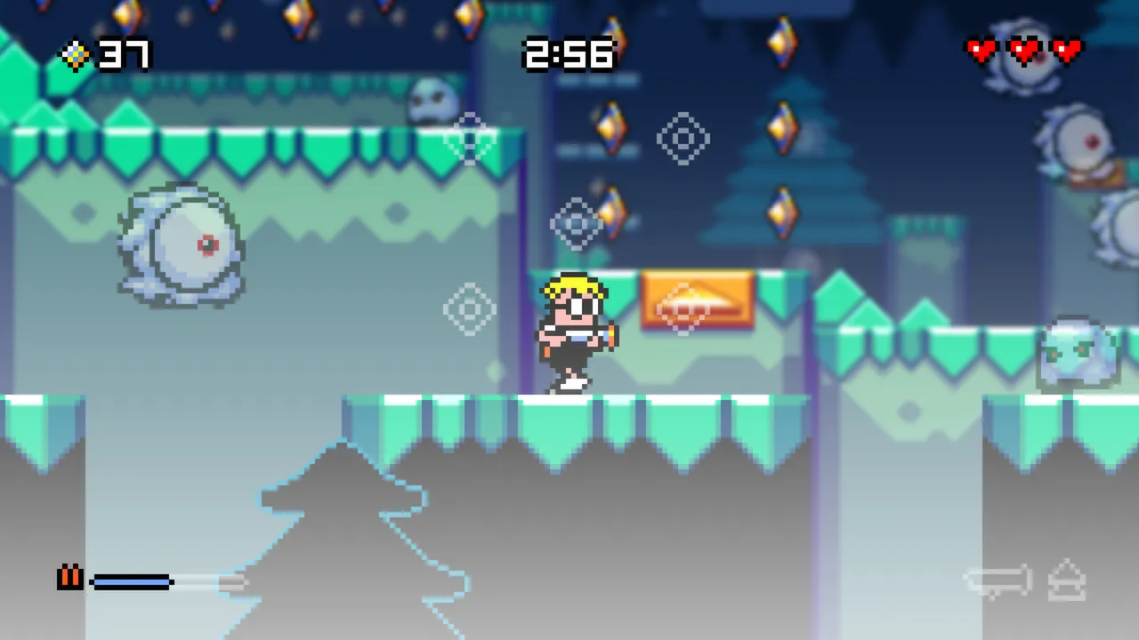 Mutant Mudds Deluxe: скриншот 2