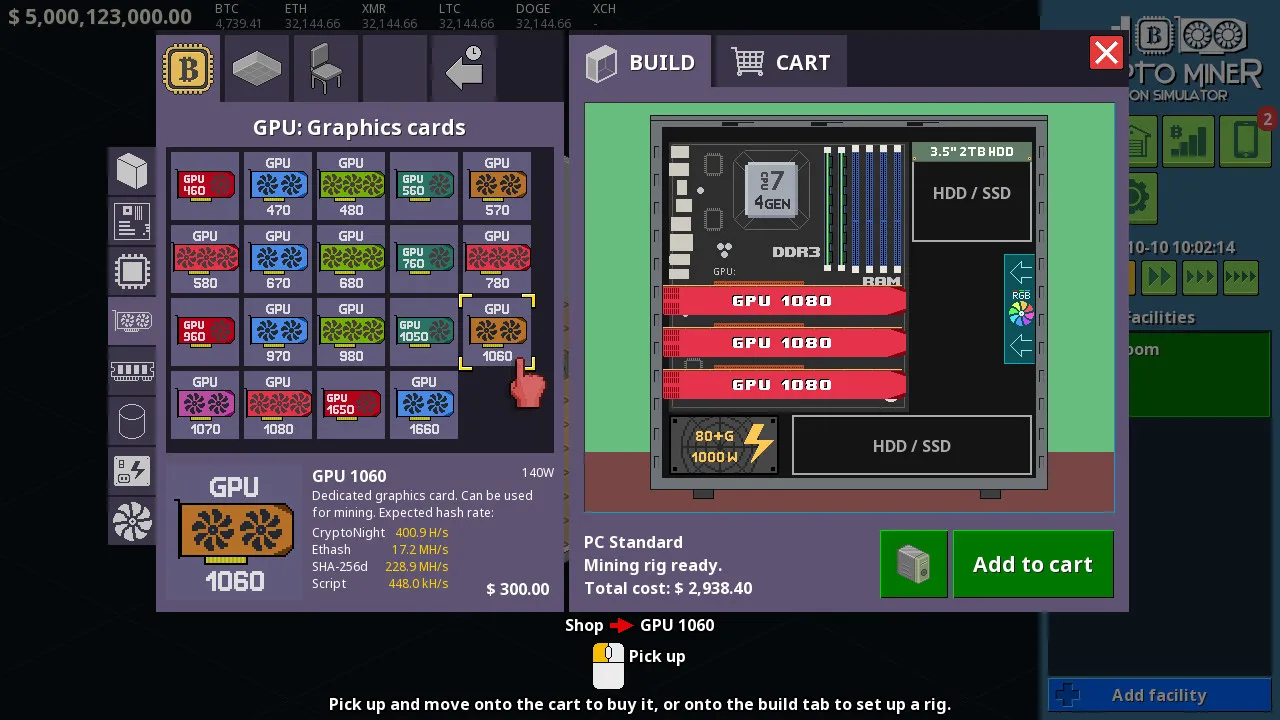 Crypto Miner Tycoon Simulator: скриншот 4