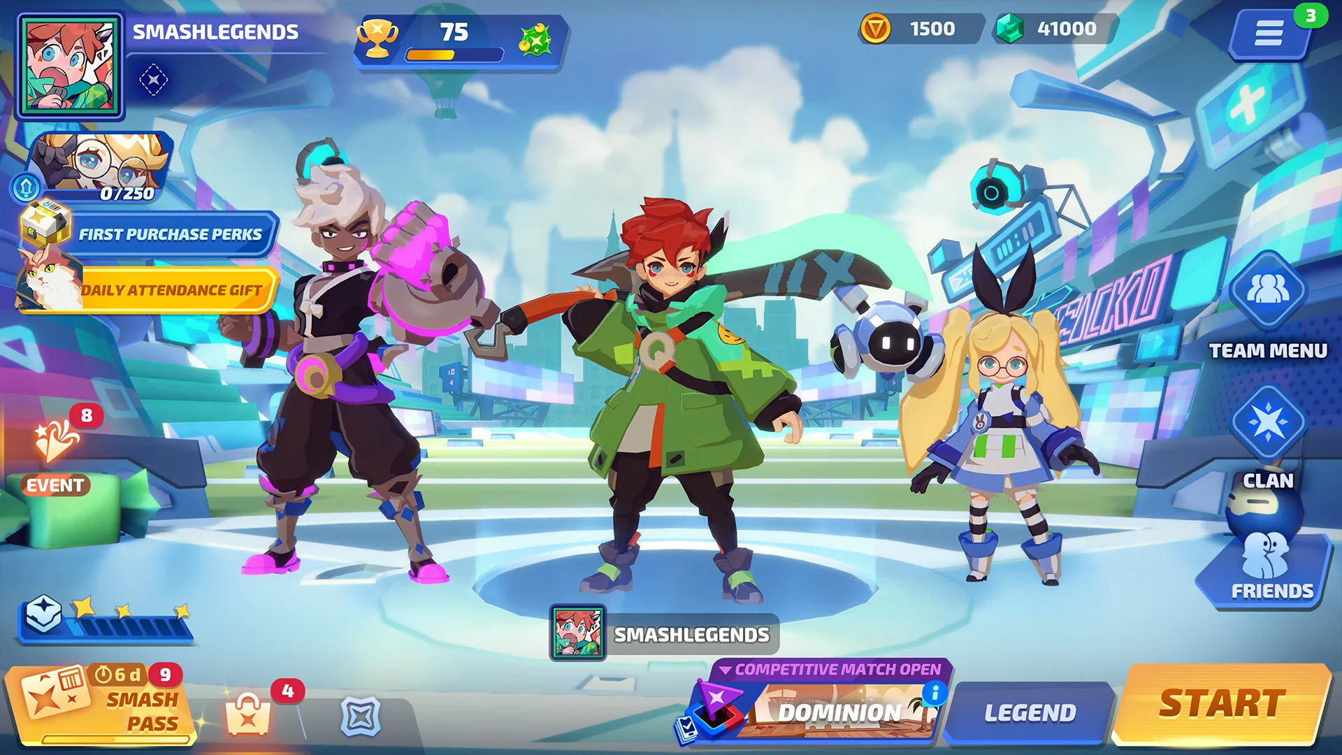 SMASH LEGENDS: скриншот 5