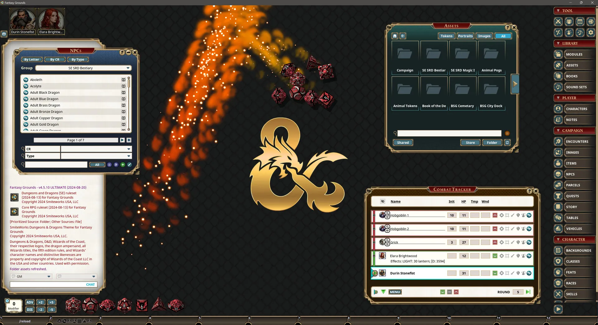 Fantasy Grounds VTT: скриншот 4