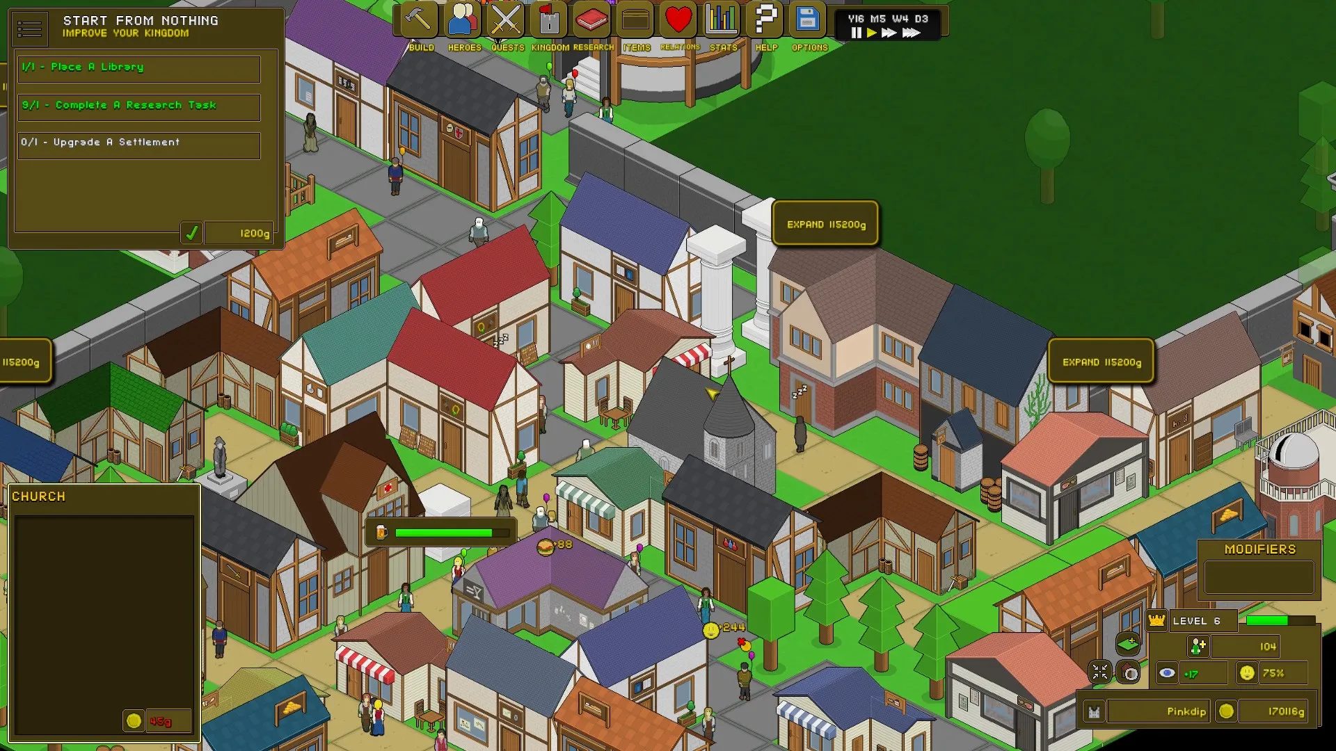 RPG Tycoon: скриншот 1