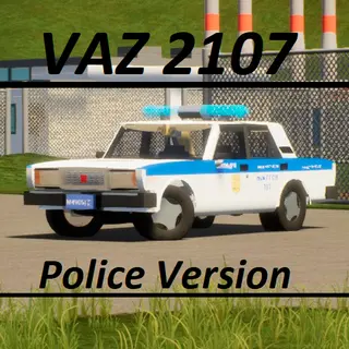 1977 VAZ-2107 Police