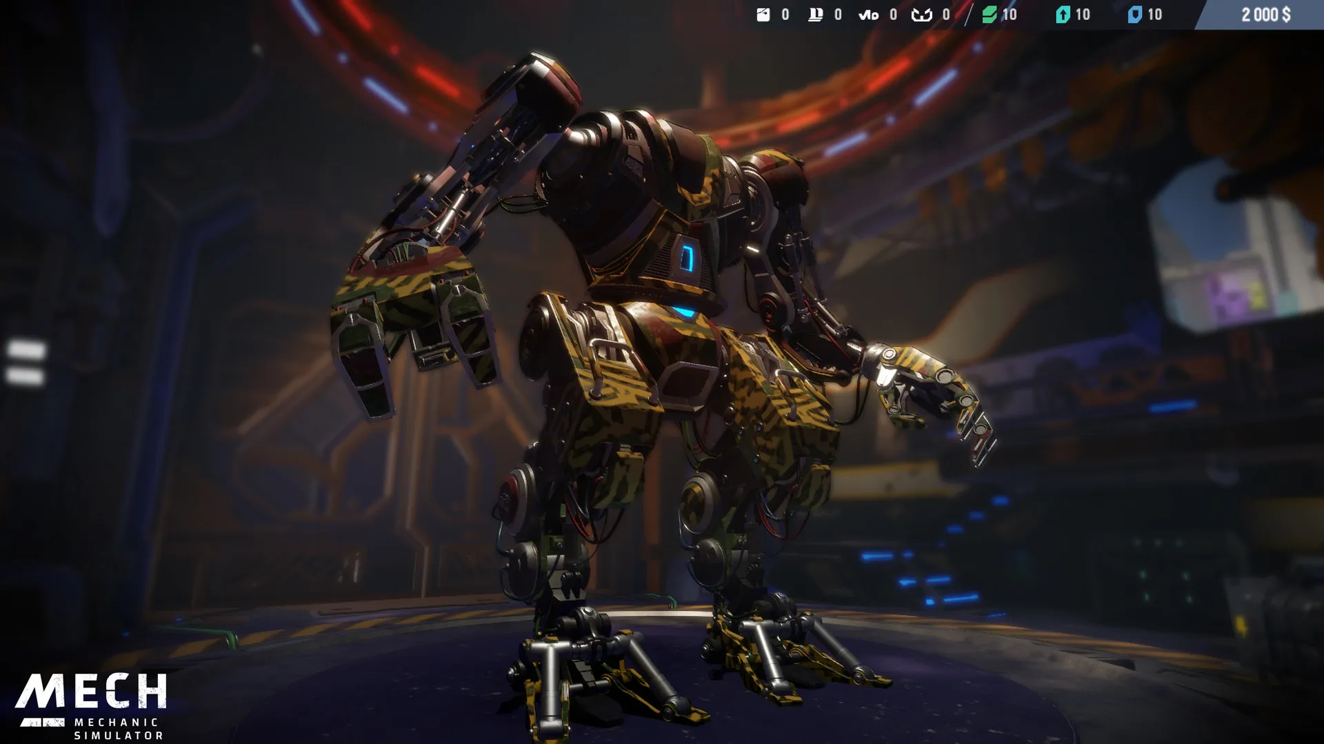 Mech Mechanic Simulator: скриншот 1