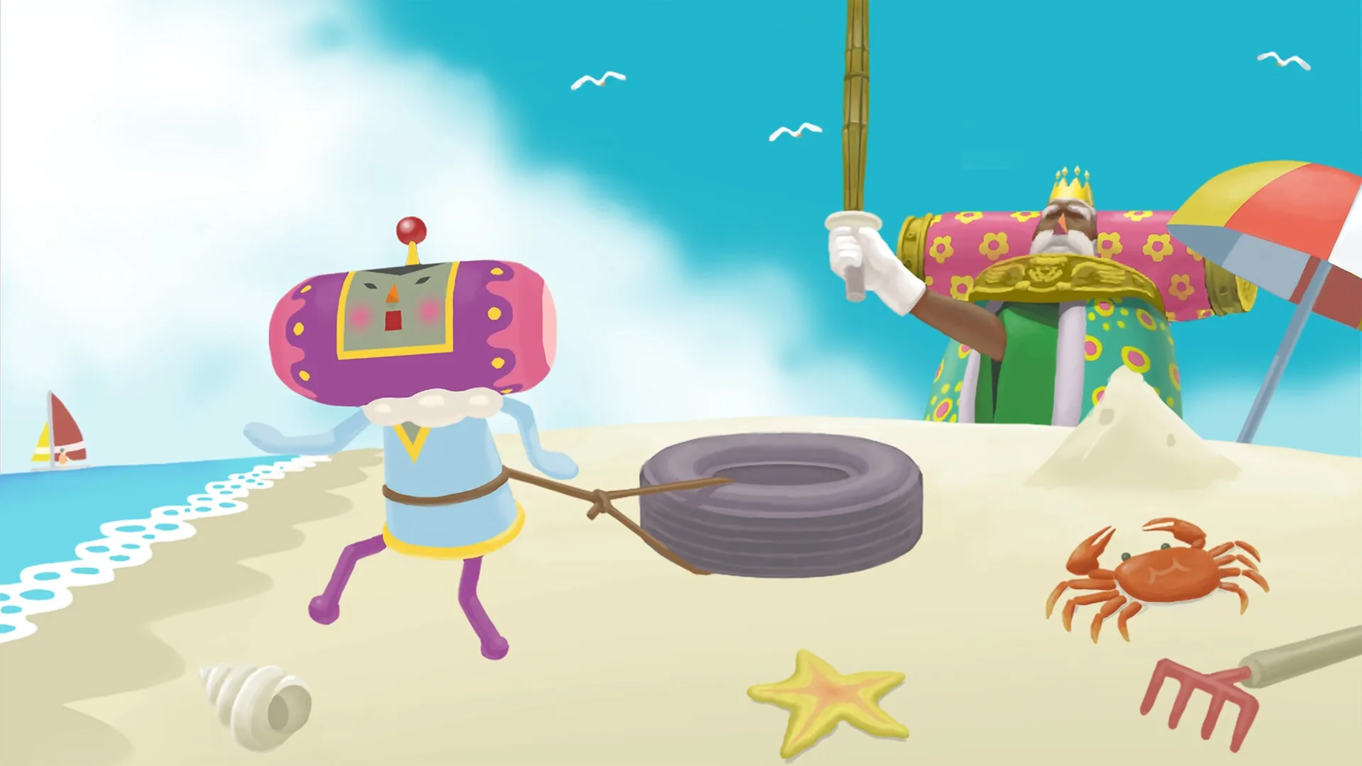 We Love Katamari REROLL+ Royal Reverie: скриншот 5