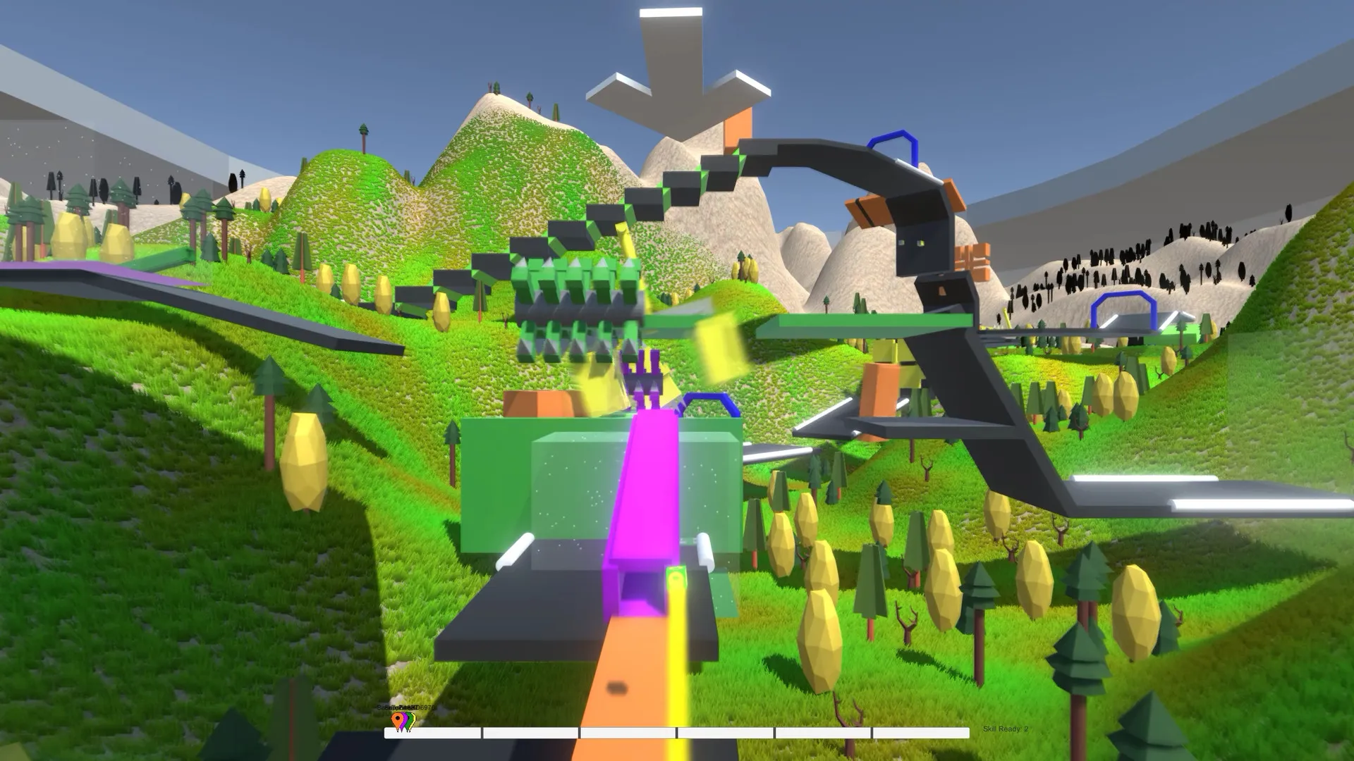 Cube Racer: скриншот 2