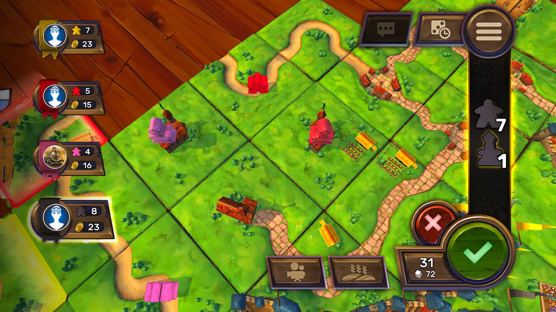 Carcassonne - Tiles & Tactics: скриншот 3