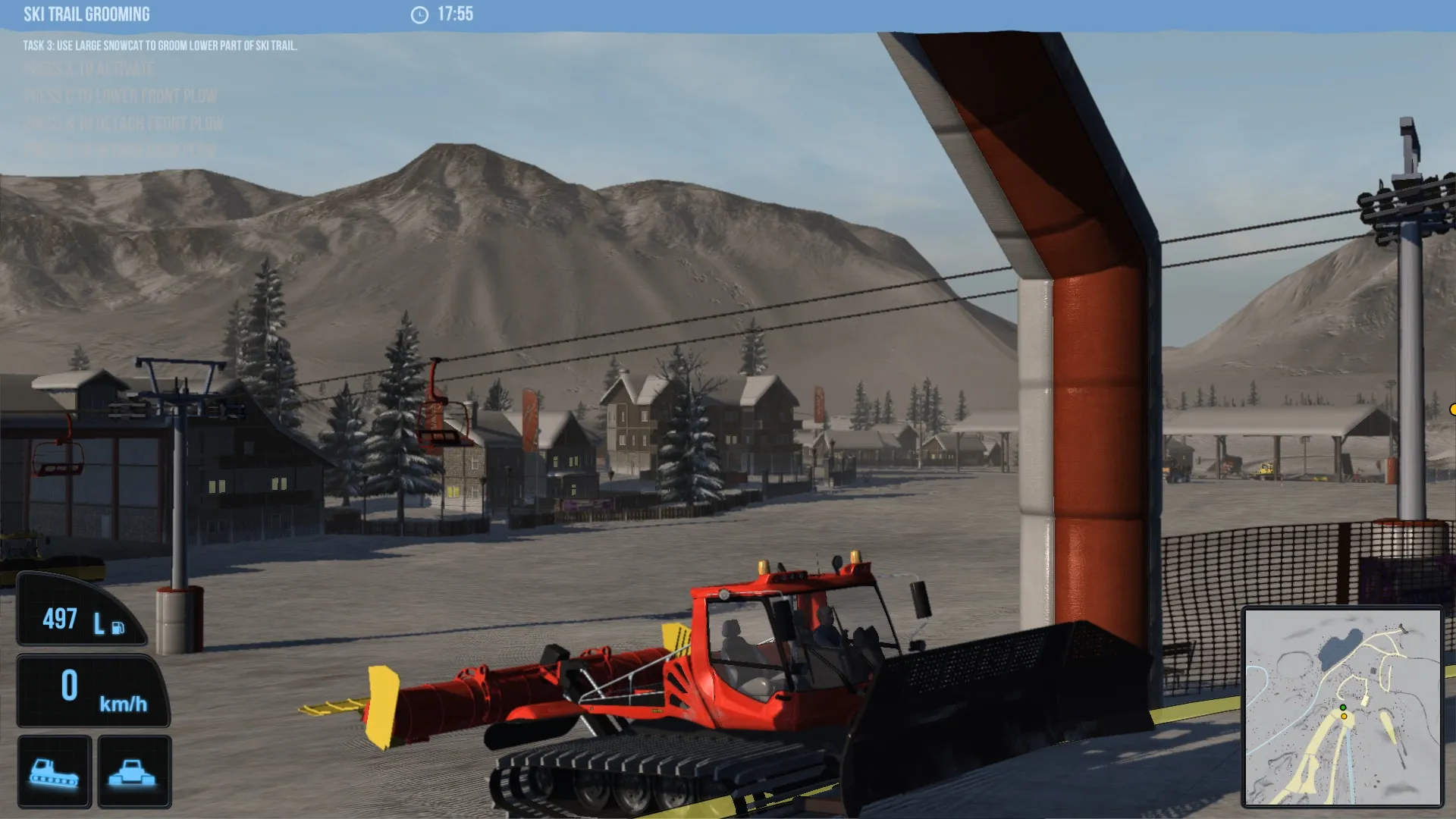 Snowcat Simulator: скриншот 6